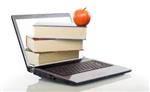 laptop with books 